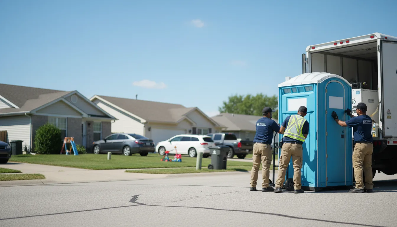 Standard Porta Potty Rentals in Pittsburg, MO near me